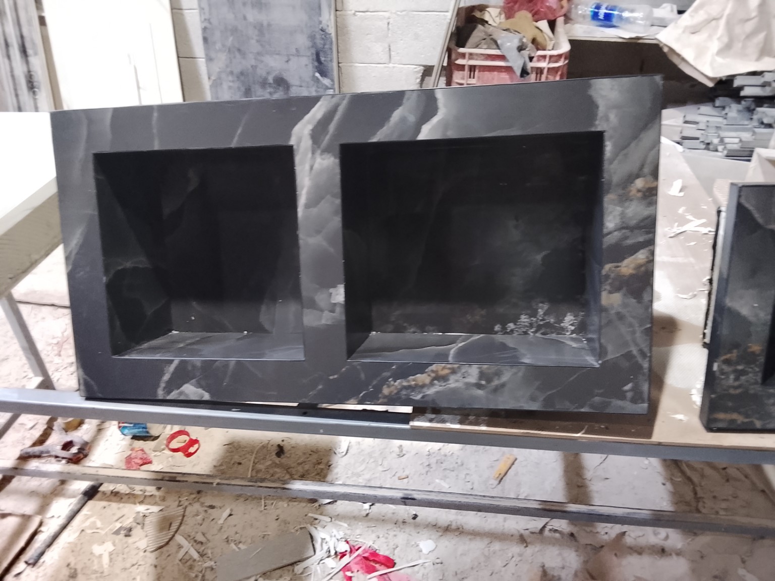 Double vasque — finition premium